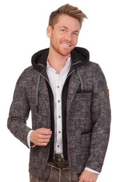 Outdoorjacke Trachtenjacke Herren - SCHILLING - grau
