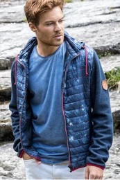 Outdoorjacke Steppjacke Herren - HASELSTEIN - marine