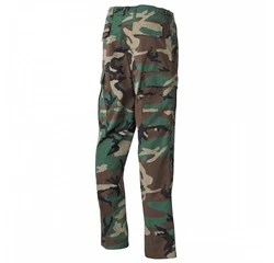MFH Cargohose US Kampfhose BDU woodland