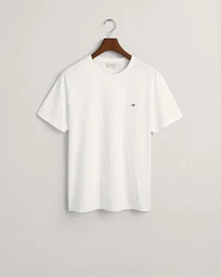 Gant T-Shirt REGULAR SHIELD REG ARCHIVE SHIELD EMB Weiß