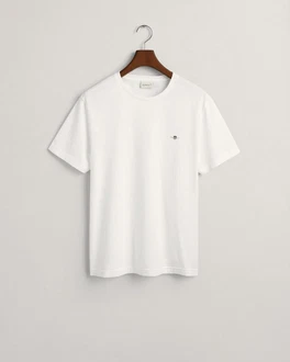 Gant T-Shirt REGULAR SHIELD REG ARCHIVE SHIELD EMB Weiß