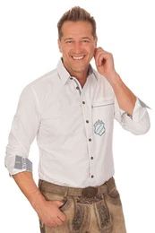 Trachtenhemd Trachtenhemd - FYNN - wei