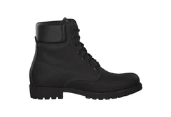 Panama Jack Schnürboots mit gepolstertem Schaftrand Schwarz