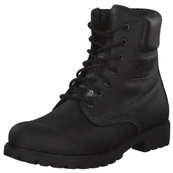 Panama Jack Schnürboots mit gepolstertem Schaftrand Schwarz