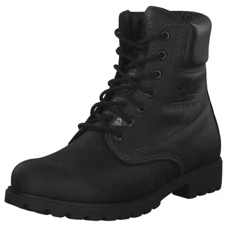 Panama Jack Schnürboots mit gepolstertem Schaftrand Schwarz