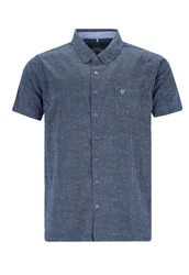 Hajo Poloshirt H Polohemd durchgeknöpft Stay Fresh konf. Kragen admiralsblau