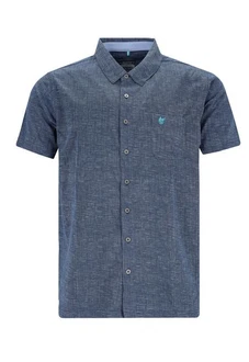Hajo Poloshirt H Polohemd durchgeknöpft Stay Fresh konf. Kragen admiralsblau