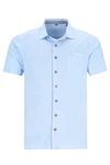 Hajo Poloshirt H Polohemd durchgeknöpft Stay Fresh konf. Kragen hellblau