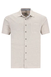Poloshirt H Polohemd durchgeknpftStay Fresh konf.Kragen taupe