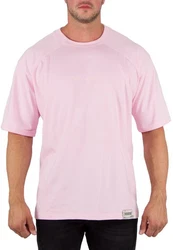 Reichstadt Oversize-Shirt mit Stitching auf der Brust Altrosa