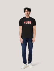 HUGO T-Shirt DAQERIO 10257318 01 Schwarz (10257318)