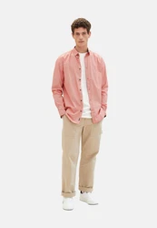 ONLY & SONS Langarmhemd Rot/Rosa
