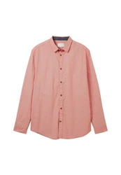 ONLY & SONS Langarmhemd Rot/Rosa