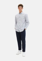 ONLY & SONS Langarmhemd Grau/Hellblau/Blau