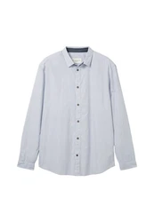 ONLY & SONS Langarmhemd Grau/Hellblau/Blau