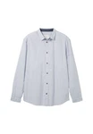 ONLY & SONS Langarmhemd Grau/Hellblau/Blau