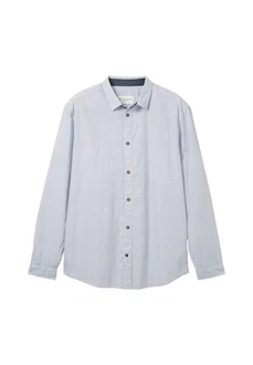 ONLY & SONS Langarmhemd Grau/Hellblau/Blau