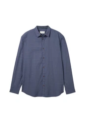 ONLY & SONS Langarmhemd Grau/Dunkelblau/Hellblau/Blau