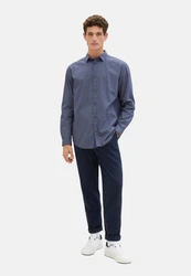 ONLY & SONS Langarmhemd Grau/Dunkelblau/Hellblau/Blau