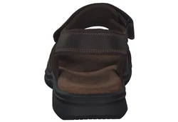 Panama Jack Sanders Basics Sandale Dunkelbraun/Braun/Rot