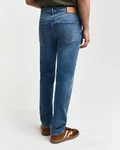 Gant Slim-fit-Jeans SLIM GANT JEANS Blau/Rot/Hellblau