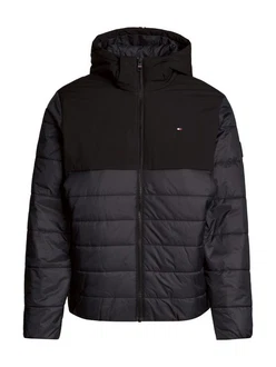 Tommy Hilfiger Steppjacke CL MIXED MEDIA HOODED JACKET