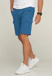 Jack & Jones Shorts JJCARGO SHORTS Blau/Hellblau