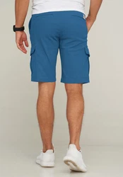 Jack & Jones Shorts JJCARGO SHORTS Blau/Hellblau