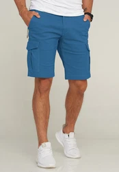Jack & Jones Shorts JJCARGO SHORTS Blau/Hellblau