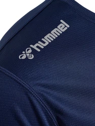 hummel T-Shirt Hmlrun Jersey L/S marine/silber