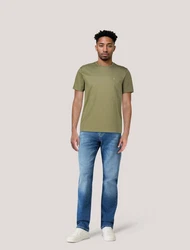 Gant T-Shirt SHIELD Regular Fit Dunkelgrün/Khaki