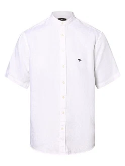 FYNCH-HATTON Outdoor Summer Linen Hemd Weiß/Creme