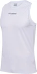 hummel T-Shirt Hmlrun Singlet Grau/Weiß
