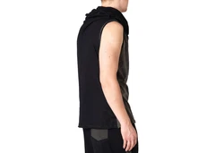 PANASIAM T-Shirt Urban Tanktop Hooded T-Shirt Schwarz/Rot/Dunkelgrau/Dunkelgrün/Braun/Gelb/Khaki