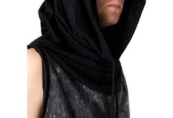 PANASIAM T-Shirt Urban Tanktop Hooded T-Shirt Dunkelgrau/Schwarz/Rot/Grau