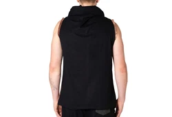 PANASIAM T-Shirt Urban Tanktop Hooded T-Shirt Braun/Rot