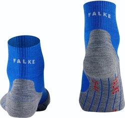 FALKE Wandersocken TK5 SHORT Blau/Hellblau/Grau