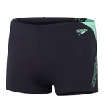 Speedo Badeshorts HyperBoom Aquashorts Marineblau/Grün