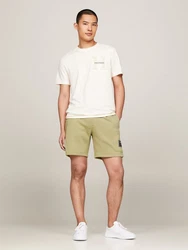 Tommy Hilfiger Sweatshorts FLAG LOGO BADGE SWEATSHORTS 