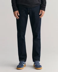 Gant Slim-fit-Jeans SLIM GANT JEANS Dunkelblau/Lila/Blau