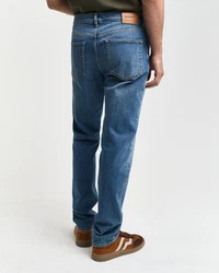 Gant Slim-fit-Jeans SLIM GANT JEANS Blau/Rot/Hellblau