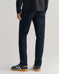 Gant Slim-fit-Jeans SLIM GANT JEANS Dunkelblau/Lila/Blau