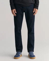 Gant Slim-fit-Jeans SLIM GANT JEANS Dunkelblau/Lila/Blau