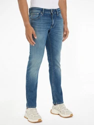 Tommy Jeans Slim-fit Jeans SCANTON SLIM mit Logoprägung Blau/Hellblau