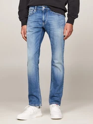 Tommy Jeans Slim-fit Jeans SCANTON SLIM mit Logoprägung Blau/Hellblau