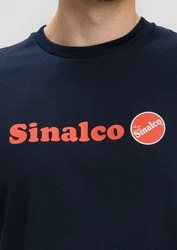 s.Oliver T-Shirt aus Baumwoll-Jersey mit Sinalco-Print Artwork Rot/Dunkelblau/Blau/Gelb