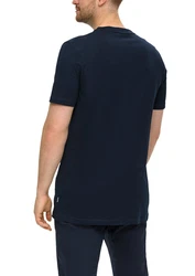 s.Oliver T-Shirt aus Baumwoll-Jersey mit Sinalco-Print Artwork Rot/Dunkelblau/Blau/Gelb