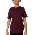 Lyle & Scott T-Shirt Plain Bordeaux/Dunkelrot/Lila Lyle & Scott T-Shirt Plain Bordeaux/Dunkelrot/Lila