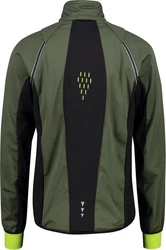 CAMPAGNOLO MAN JACKET WITH DETACHABLE SLEEVES OIL GREEN-NERO