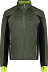 CAMPAGNOLO MAN JACKET WITH DETACHABLE SLEEVES OIL GREEN-NERO